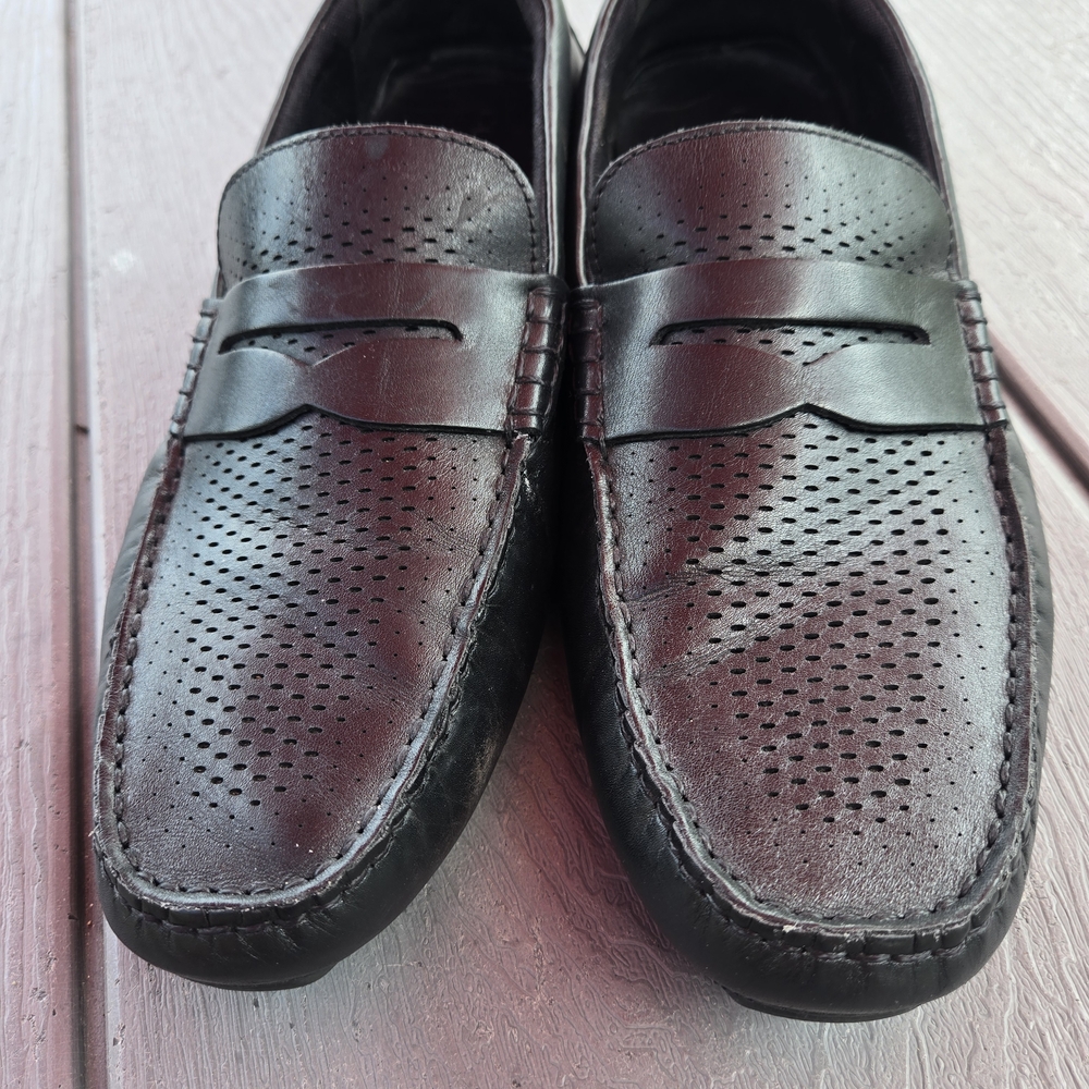 Cole Haan Black Slip-On Loafers for Effortless Style